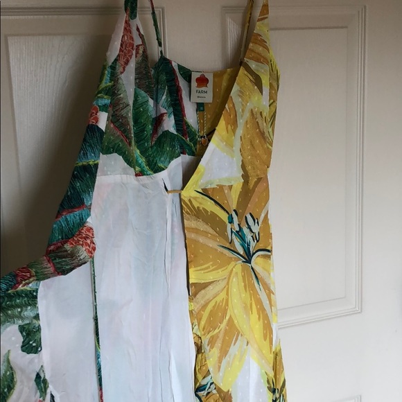 FARM Rio AZALEA FOREST WRAP DRESS🌴 - Picture 6 of 7